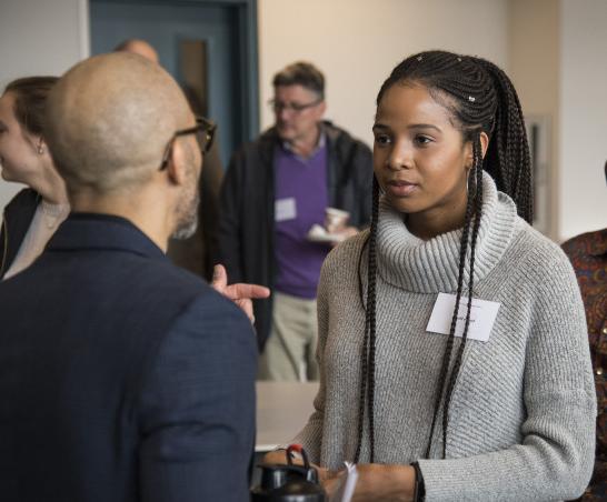 Randall Tucker, chief inclusion officer for Mastercard, spoke at Carthage about why diversity and...